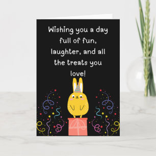 Carte Joyeux anniversaire