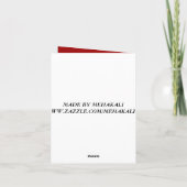 CARTE JOYEUX ANNIVERSAIRE (Dos)