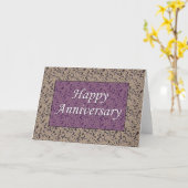 Carte Joyeux Anniversaire (Fleur jaune)