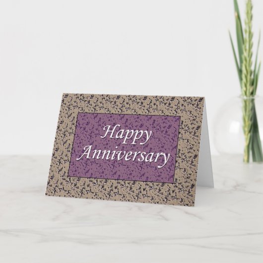 Carte Joyeux Anniversaire (Devant)