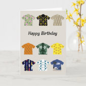 Carte Joyeux anniversaire (Fleur jaune)