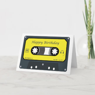 Carte Joyeux anniversaire