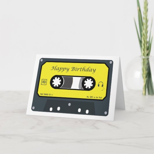 Carte Joyeux anniversaire (Devant)