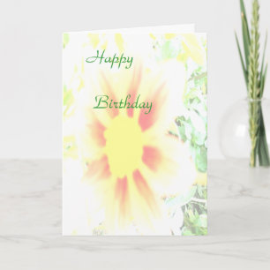 Carte Joyeux anniversaire