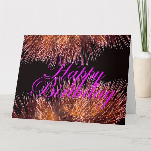 Carte Joyeux anniversaire (Devant)