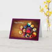 Carte Joyeux anniversaire ! (Fleur jaune)
