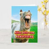 Carte Joyeux anniversaire (Fleur jaune)