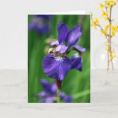 Carte Joyeux anniversaire (Fleur jaune)