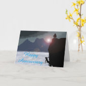 Carte Joyeux Anniversaire (Fleur jaune)