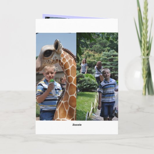 Carte Joyeux anniversaire (Dos)