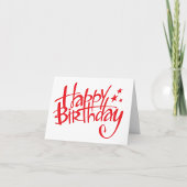 Carte Joyeux anniversaire