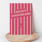 Carte Joyeux anniversaire