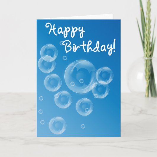 Carte Joyeux anniversaire (Devant)