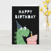 Carte Joyeux anniversaire (Fleur jaune)