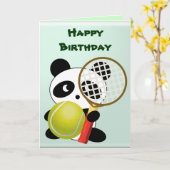 Carte Joyeux anniversaire (Fleur jaune)