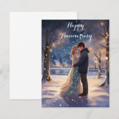 Carte Joyeux anniversaire (Devant / Derrière)