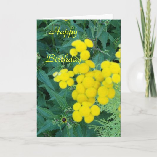 Carte Joyeux anniversaire (Devant)