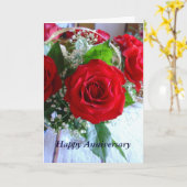 Carte Joyeux anniversaire (Fleur jaune)