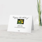 Carte Joyeux Anniversaire ! (Dos)