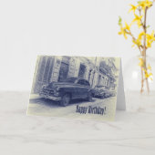 Carte Joyeux anniversaire ! (Fleur jaune)