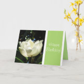 Carte Joyeux anniversaire ! (Fleur jaune)