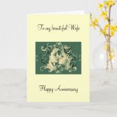 Carte Joyeux anniversaire (Fleur jaune)