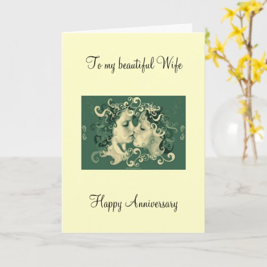 Carte Joyeux anniversaire (Fleur jaune)