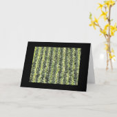 Carte Joyeux anniversaire ! (Fleur jaune)