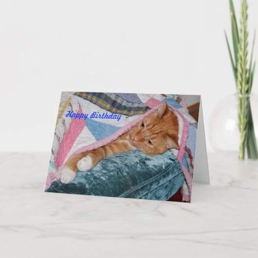 Carte Joyeux anniversaire (Devant)