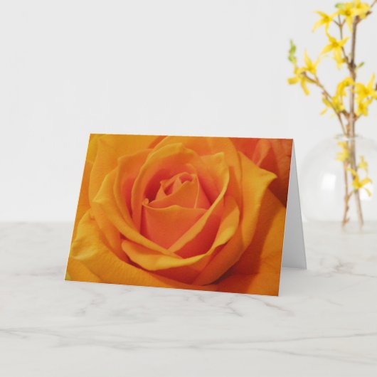 Carte Joyeux anniversaire (Fleur jaune)