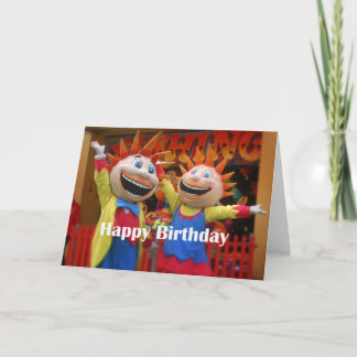 Carte Joyeux anniversaire
