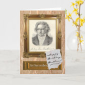 Carte Joyeux anniversaire (Fleur jaune)