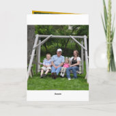 Carte Joyeux anniversaire (Dos)