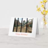 Carte Joyeux anniversaire (Fleur jaune)