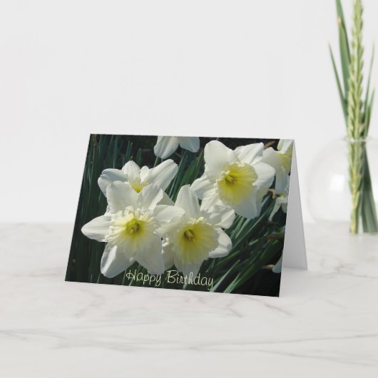 Carte Joyeux anniversaire (Devant)