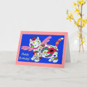 Carte Joyeux anniversaire ! (Fleur jaune)