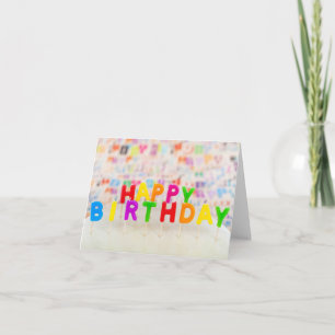 Carte Joyeux anniversaire
