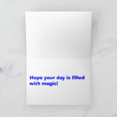 Carte Joyeux anniversaire ! (Intérieur)