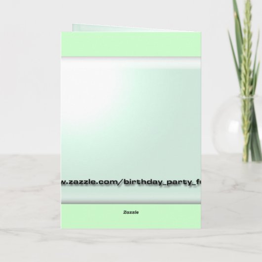 Carte Joyeux anniversaire (Dos)