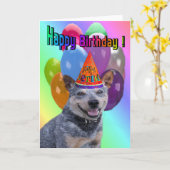 Carte Joyeux anniversaire ! (Fleur jaune)