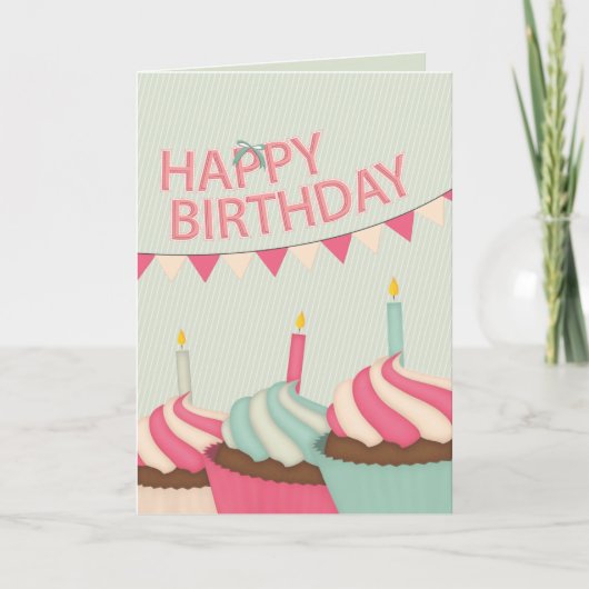 Carte Joyeux anniversaire (Devant)