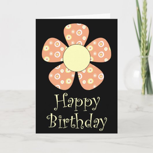 Carte Joyeux anniversaire (Devant)