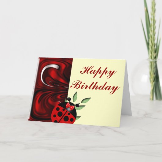 Carte Joyeux anniversaire (Devant)