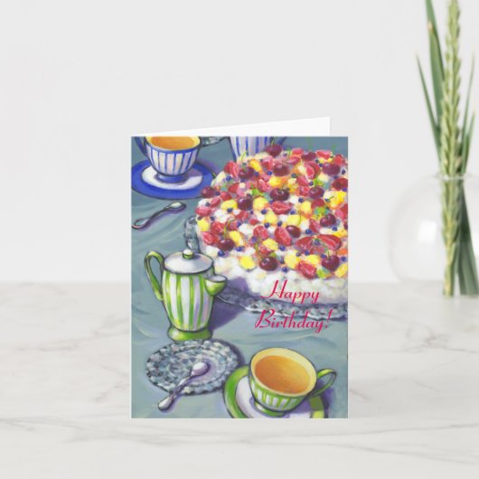 Carte Joyeux anniversaire (Devant)