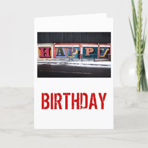 Carte Joyeux anniversaire