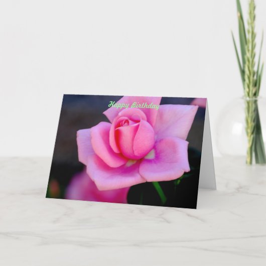 Carte Joyeux anniversaire (Devant)