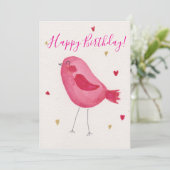 Carte Joyeux Anniversaire (Debout devant)