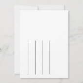 Carte Joyeux Anniversaire (Dos)