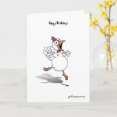 Carte Joyeux anniversaire ! (Fleur jaune)