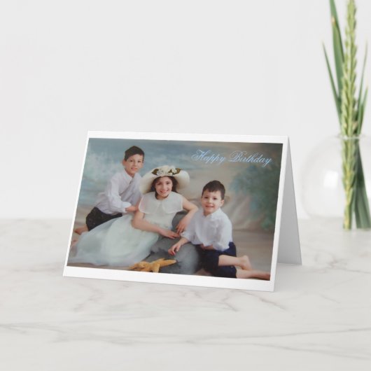 Carte Joyeux anniversaire (Devant)